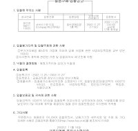 물품구매 입찰공고